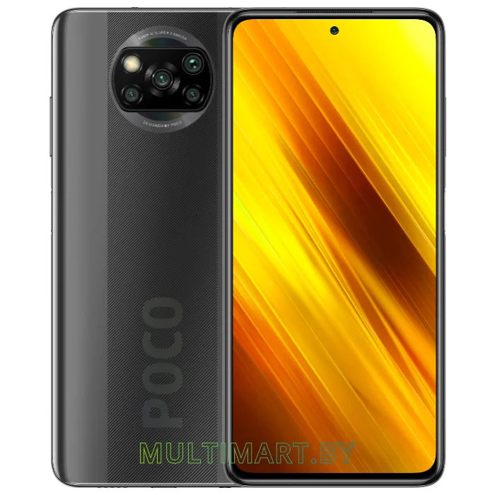 Смартфон POCO X3 NFC 6GB/128GB международная версия (Shadow Gray)